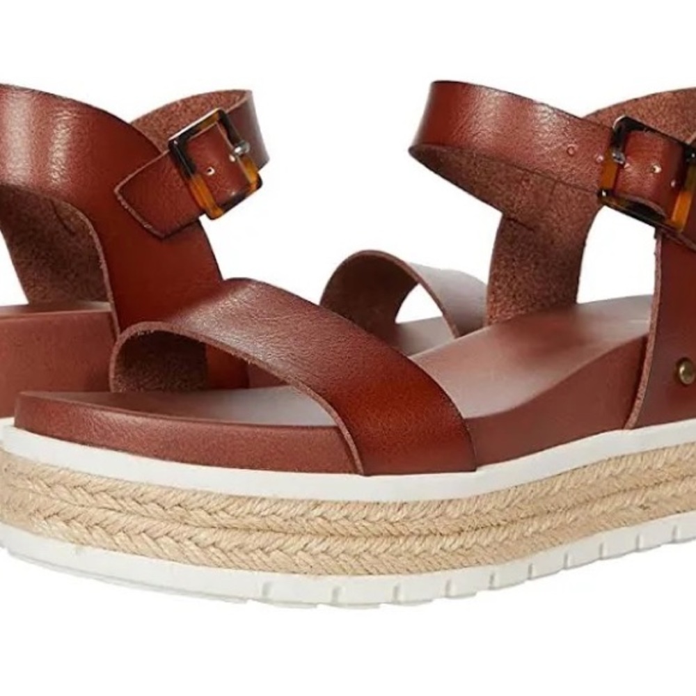 NIB MIA Kiera Cognac sandals, 6M. NEW IN BOX